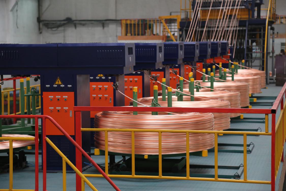 10000 Ton Oksijensiz Bakır Yukarı Döküm Makinası